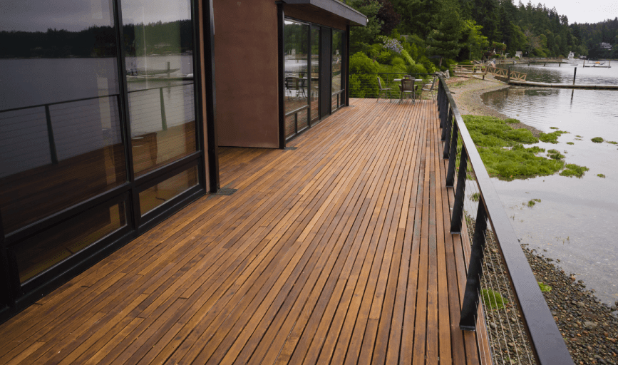 DECK STAINING